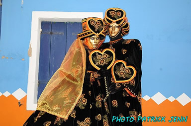 D&eacute;couvrez les masques v&eacute;nitiens  du carnaval de Venise. Costumes v&eacute;nitiens pour le Carnaval de Venise.  Venice  masks -  venetien masks -Venedig Masken - venezianische Masken